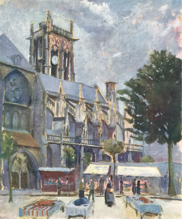 Framed Print : Dieppe Cathedral Framed Print : Dieppe Cathedral