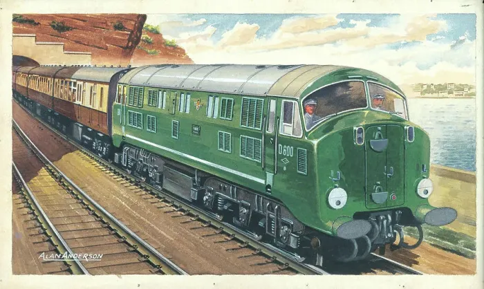 Framed Print : Diesel Locomotive D600 Framed Print : Diesel Locomotive D600