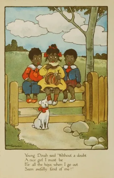 Framed Print : Dinah and the boys Framed Print : Dinah and the boys
