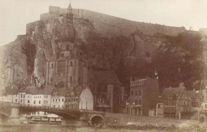 Framed Print : Dinant, Belgium - Church and Castle Framed Print : Dinant, Belgium - Church and Castle