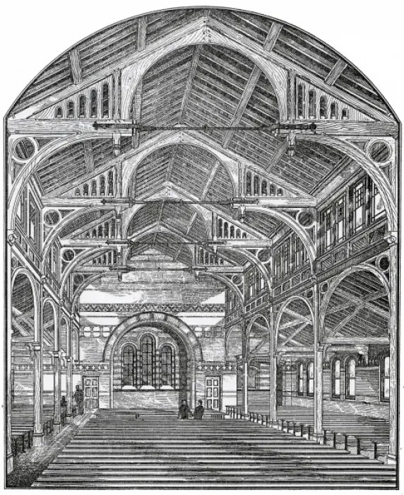 Framed Print : Dining Hall, Holborn Union Workhouse, Mitcham, Surrey Framed Print : Dining Hall, Holborn Union Workhouse, Mitcham, Surrey