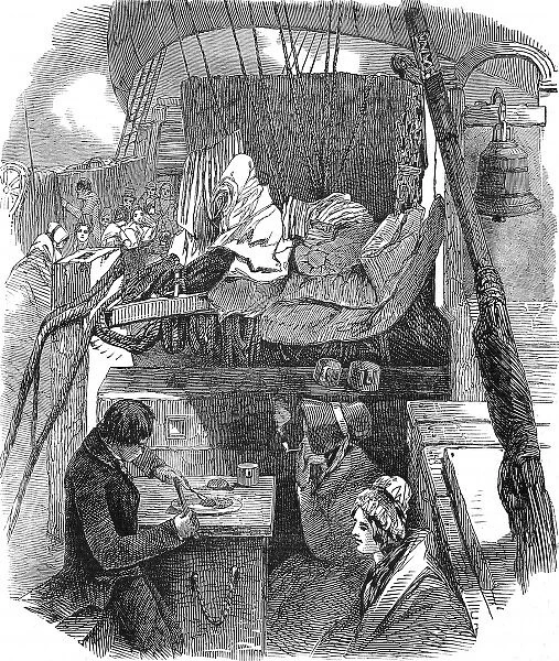 Dinner on an Australian Emigrant Ship, 1849