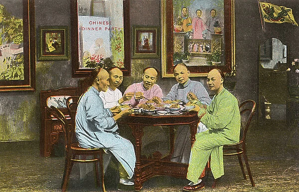 A dinner party, China