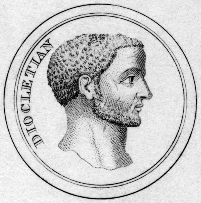 Framed Print : Diocletianus (Head) Framed Print : Diocletianus (Head)