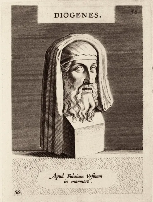 Framed Print : DIOGENES of Sinope (413-323 BC) Framed Print : DIOGENES of Sinope (413-323 BC)