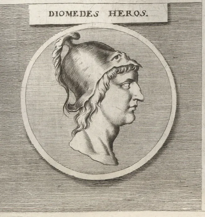 Framed Print : Diomedes, King of Argos in Greek mythology Framed Print : Diomedes, King of Argos in Greek mythology