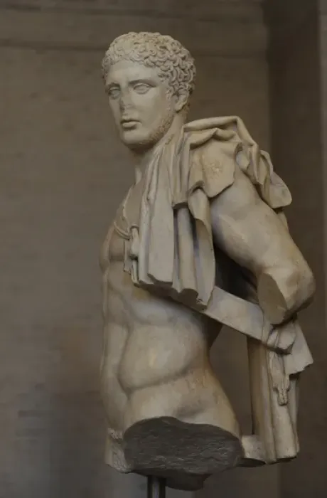 Framed Print : Diomedes. Roman sculpture after original of about 430 BC. Gl Framed Print : Diomedes. Roman sculpture after original of about 430 BC. Gl