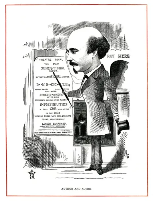 Framed Print : Dion Boucicault / Waddy Framed Print : Dion Boucicault / Waddy