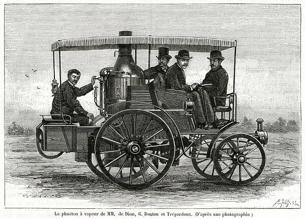De Dion-Bouton Tr鰡rdoux steam Phaeton 1885