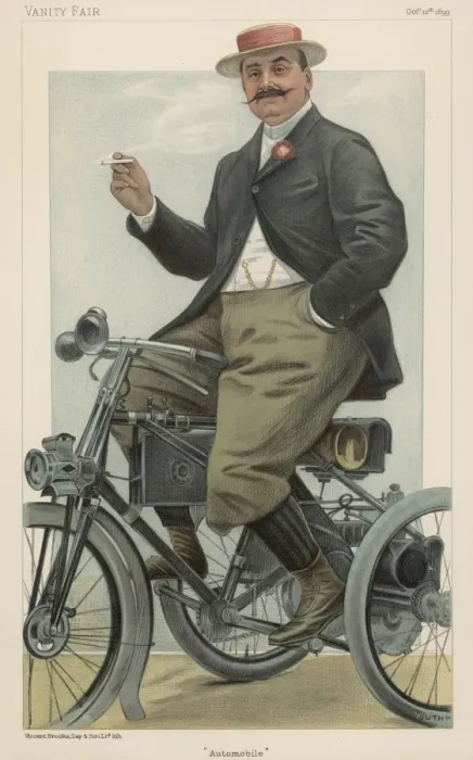 Framed Print : De Dion / Guth / Vfair 1899 Framed Print : De Dion / Guth / Vfair 1899