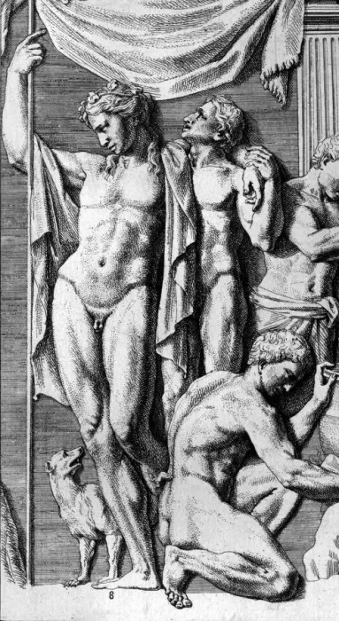Framed Print : Dionysos & Friends Framed Print : Dionysos & Friends