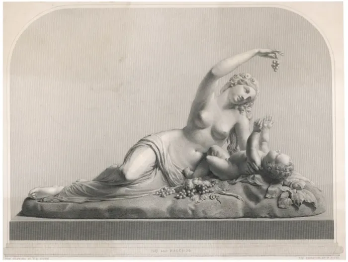 Framed Print : Dionysos & Ino / Myth Framed Print : Dionysos & Ino / Myth