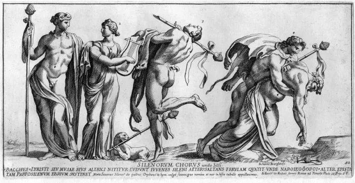 Framed Print : Dionysos & Silenus Framed Print : Dionysos & Silenus
