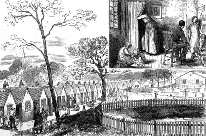 Framed Print : Diphtheria at Woolwich