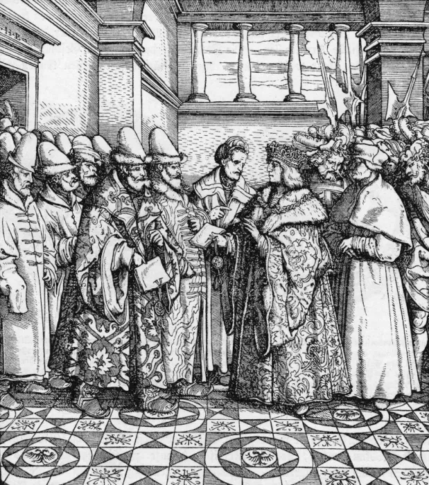Framed Print : Diplomacy / Maximilian 1 Framed Print : Diplomacy / Maximilian 1