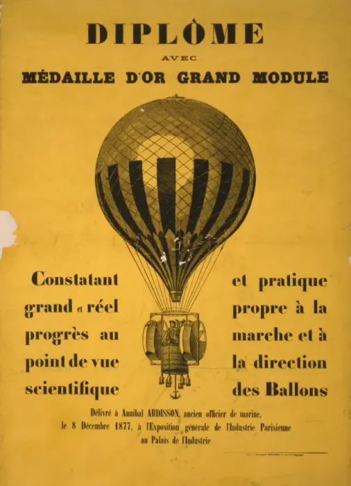 Framed Print : Diplome avec medaille deor grand module. Date 1877 Framed Print : Diplome avec medaille deor grand module. Date 1877