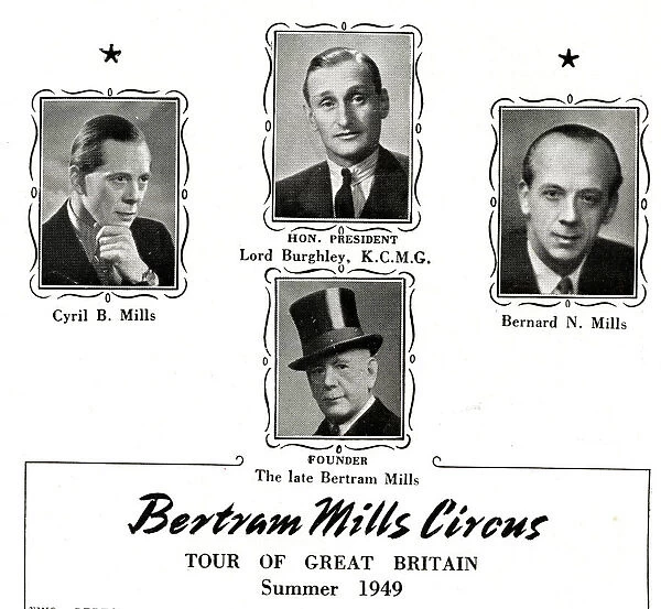 Directors of Bertram Mills Circus