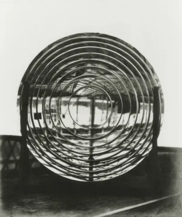 Framed Print : Disc of flint glass for a lighthouse Framed Print : Disc of flint glass for a lighthouse