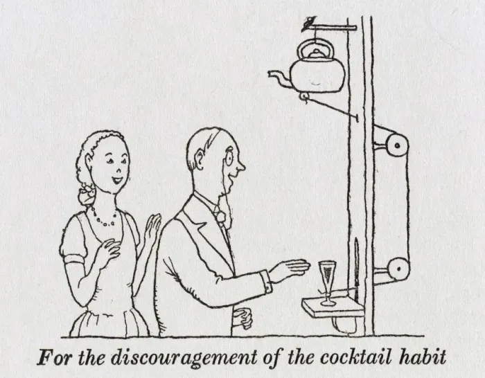 Framed Print : For discouragement of the cocktail habit Framed Print : For discouragement of the cocktail habit