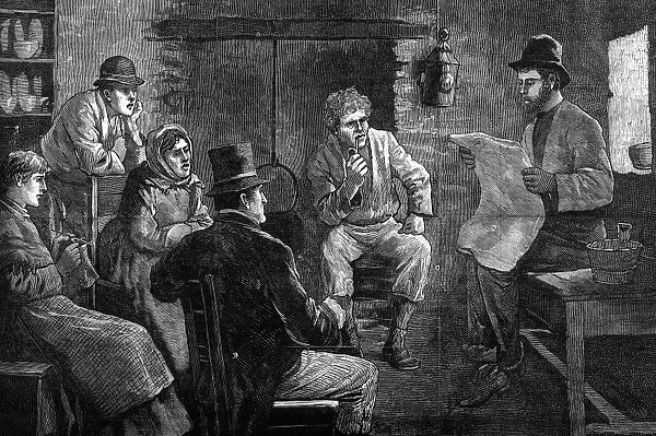 Discussing the new Irish Land Act, 1881
