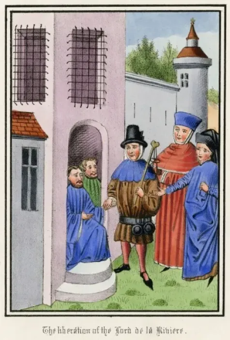 Framed Print : Disloyalty / Arrested / 1393 Framed Print : Disloyalty / Arrested / 1393
