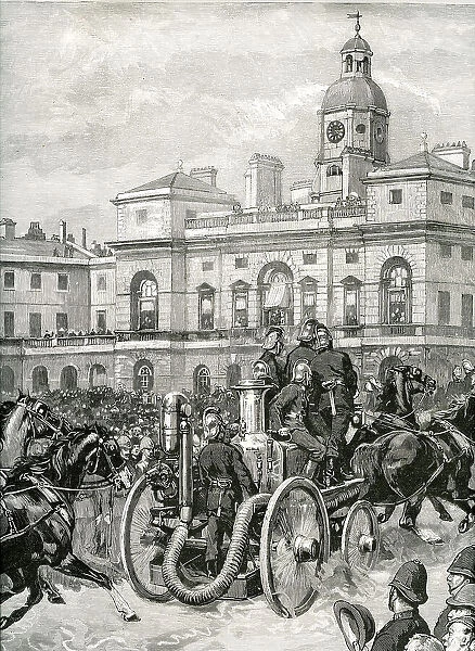 Display of Fire Engines - Horse Guards Parade