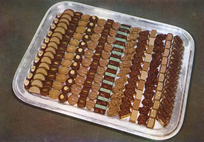 Framed Print : Display of Pralines Framed Print : Display of Pralines
