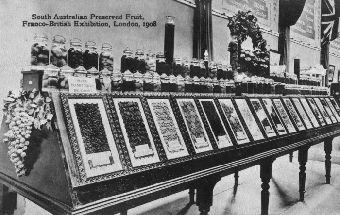 Framed Print : Display of South Australian Preserved Fruit Framed Print : Display of South Australian Preserved Fruit