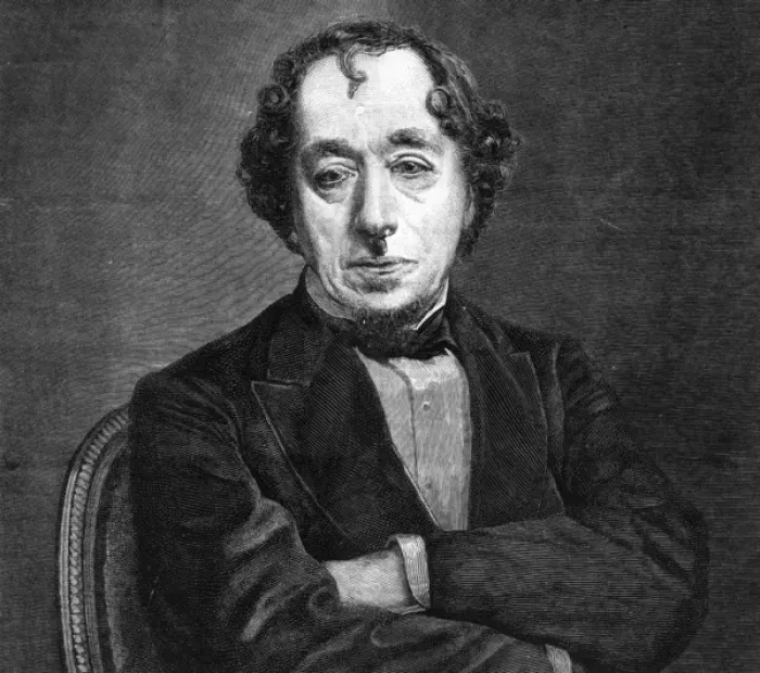 Framed Print : Disraeli  /  Arms Folded