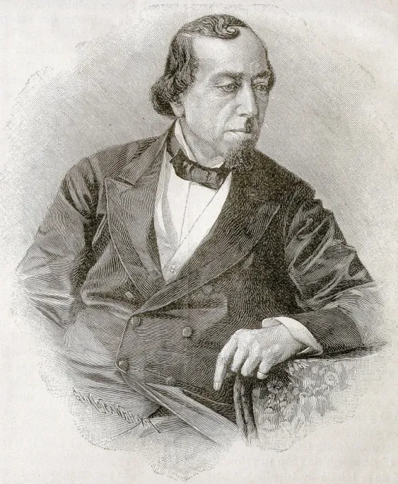 Framed Print : DISRAELI, Benjamin, Count of Beaconsfield (1804-1881)