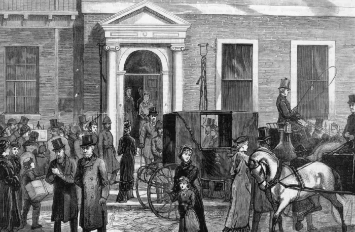Framed Print : Disraeli / Curzon Street Framed Print : Disraeli / Curzon Street