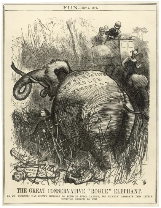 Framed Print : Disraeli / Elephant / India Framed Print : Disraeli / Elephant / India
