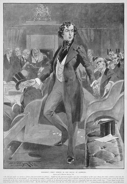 Disraeli  /  First Speech