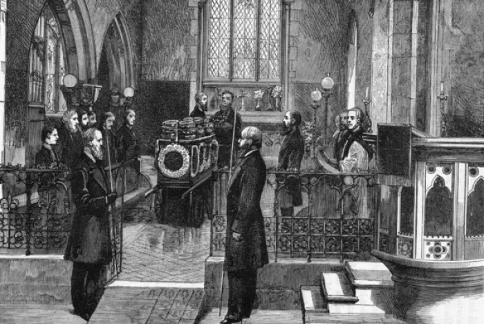 Framed Print : Disraeli / Funeral Framed Print : Disraeli / Funeral