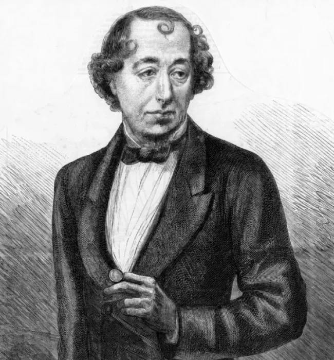 Framed Print : Disraeli / Iln 1881 Framed Print : Disraeli / Iln 1881