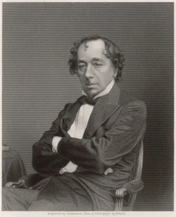 Framed Print : Disraeli / Mayall Framed Print : Disraeli / Mayall