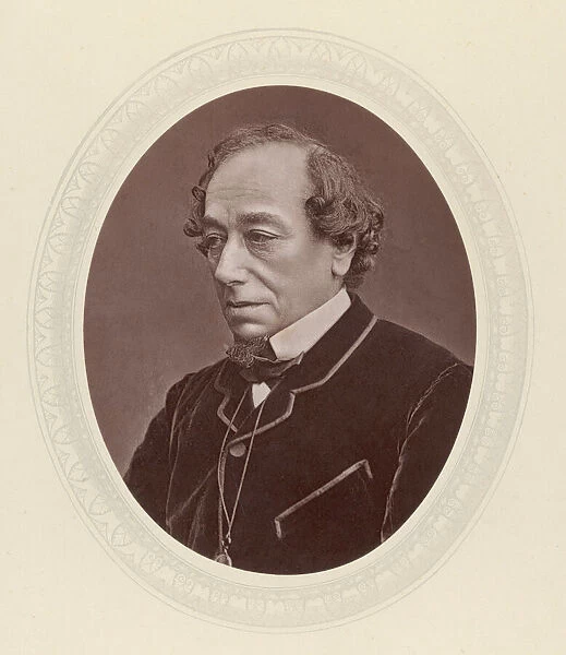 Disraeli / Woodbury. Benjamin Disraeli, earl of Beaconsfield statesman, writer