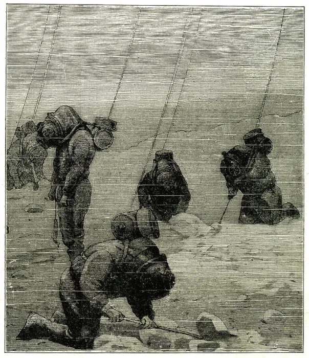 Framed Print : Divers and Diving, The Reservoir Diving Suit Framed Print : Divers and Diving, The Reservoir Diving Suit