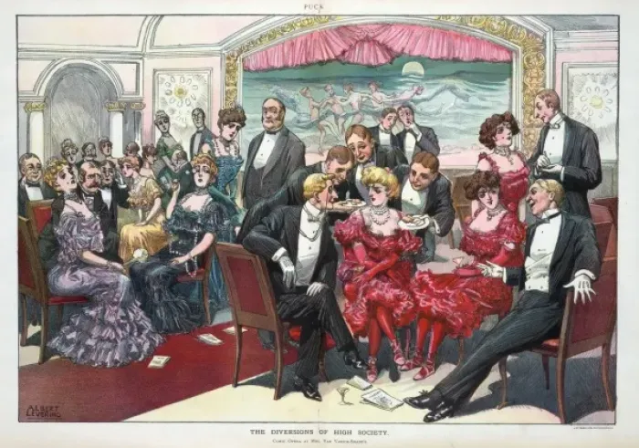 Framed Print : The diversions of high society Framed Print : The diversions of high society