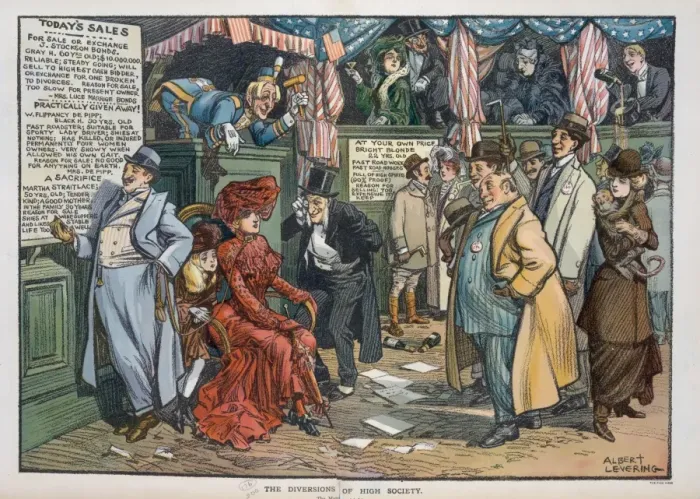 Framed Print : The diversions of high society Framed Print : The diversions of high society