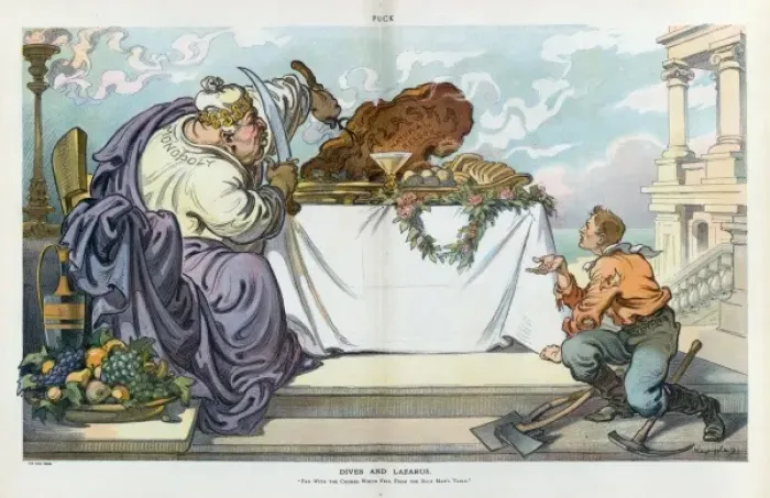 Framed Print : Dives and Lazarus Framed Print : Dives and Lazarus