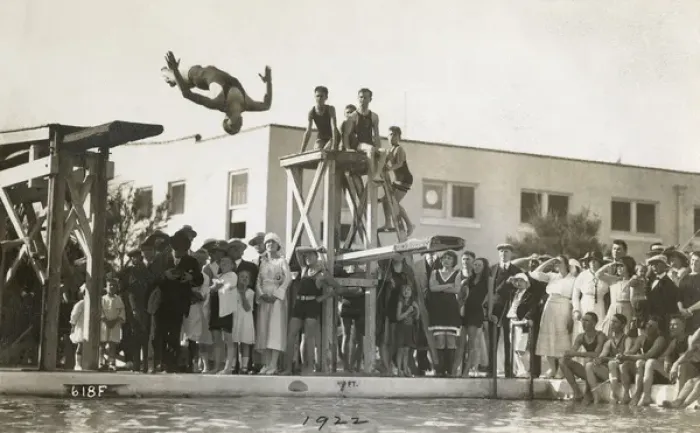 Framed Print : Diving exhibition, Miami Beach, Miami, Florida, USA Framed Print : Diving exhibition, Miami Beach, Miami, Florida, USA