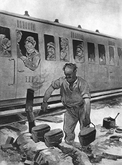 Framed Print : In Dixie-Land by Bruce Bairnsfather Framed Print : In Dixie-Land by Bruce Bairnsfather