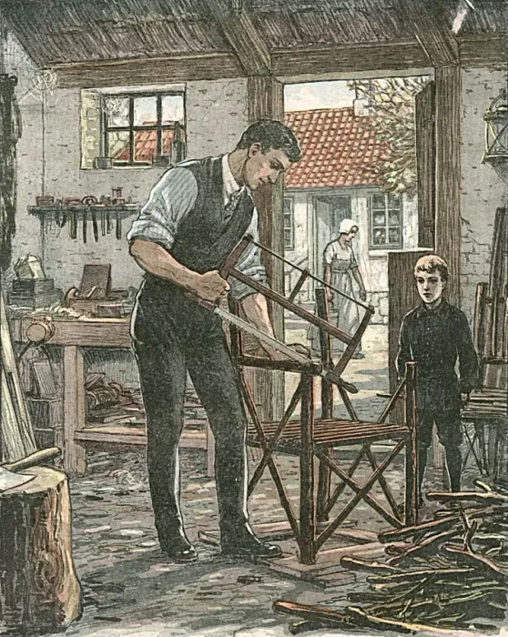Framed Print : Diy Carpentry / Sweden Framed Print : Diy Carpentry / Sweden
