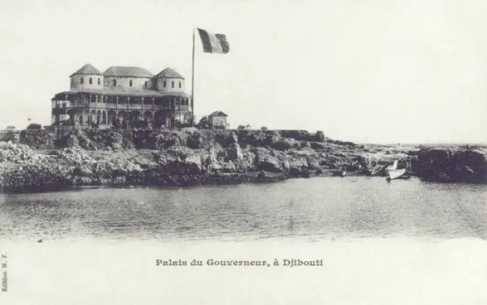 Framed Print : Djibouti - East Africa - Governors Palace Framed Print : Djibouti - East Africa - Governors Palace