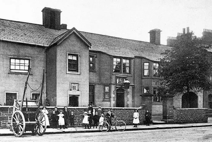 Framed Print : Dockray Hall, Penrith early 1900's Framed Print : Dockray Hall, Penrith early 1900's