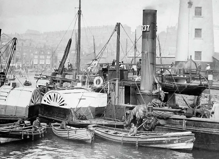 Framed Print : Docks Scarborough harbour Framed Print : Docks Scarborough harbour
