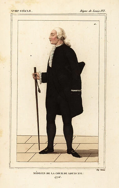 Doctor to the court of King Louis XVI of France, 1776