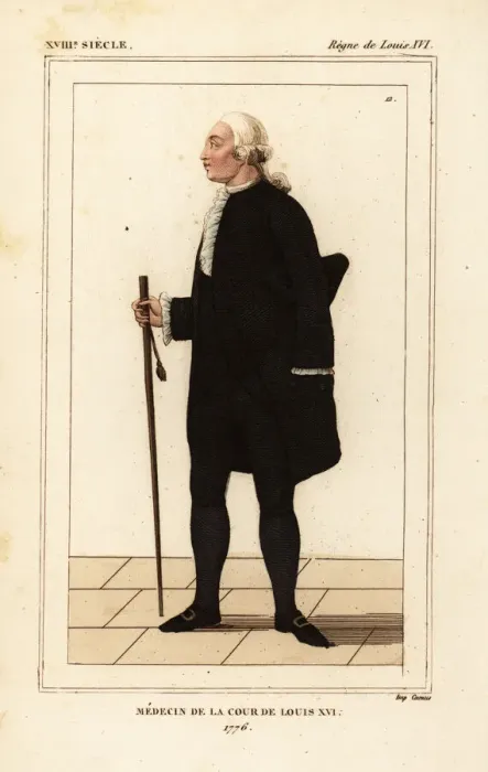 Framed Print : Doctor to the court of King Louis XVI of France, 1776 Framed Print : Doctor to the court of King Louis XVI of France, 1776