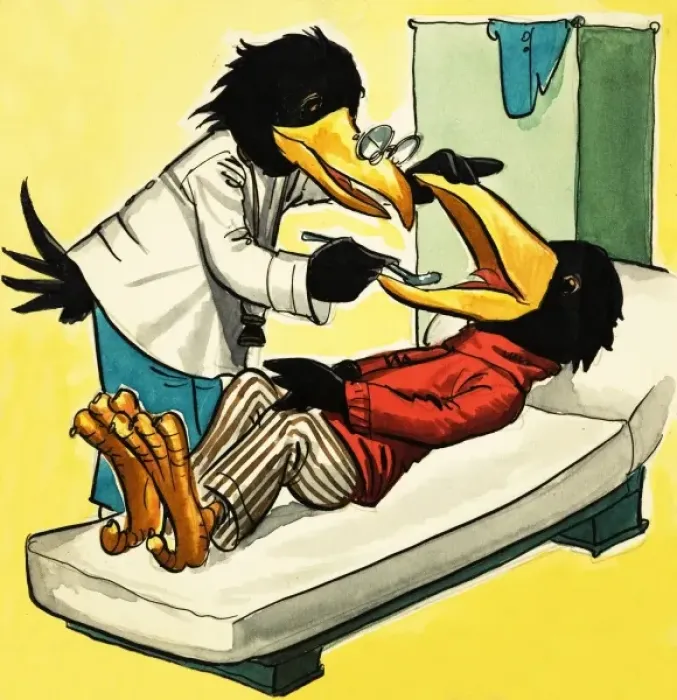 Framed Print : Doctor crow Framed Print : Doctor crow